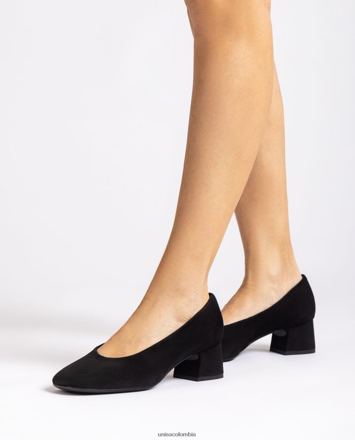 co Unisa niños zapatos de salón de ante con línea superior redonda moda F0X80H1300
