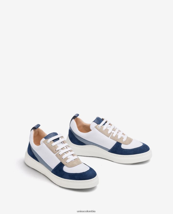 co Unisa unisexo zapatilla deportiva de tejido y ante moda F0X80H659