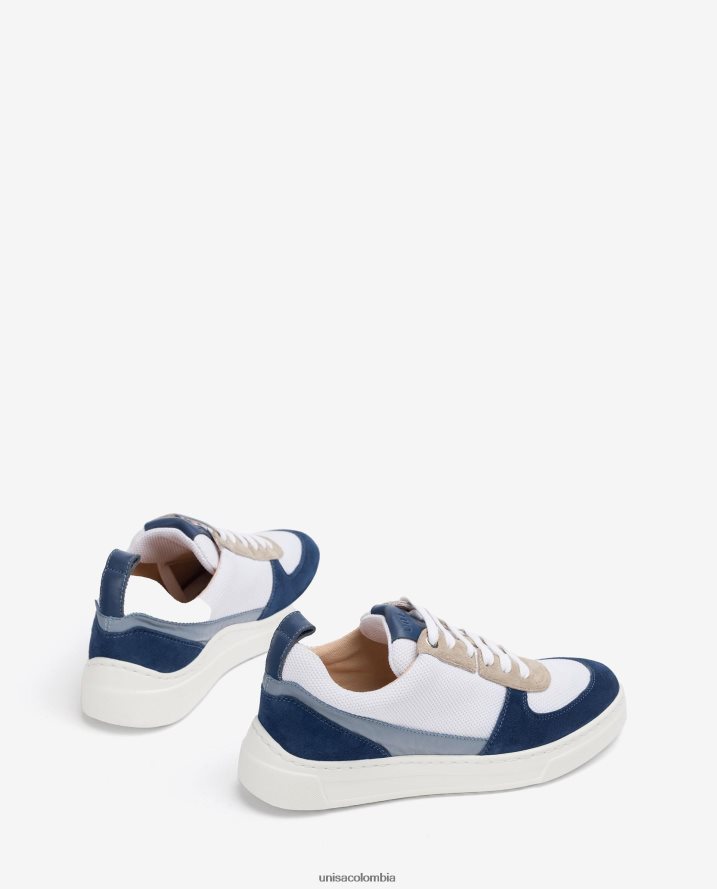 co Unisa unisexo zapatilla deportiva de tejido y ante moda F0X80H659