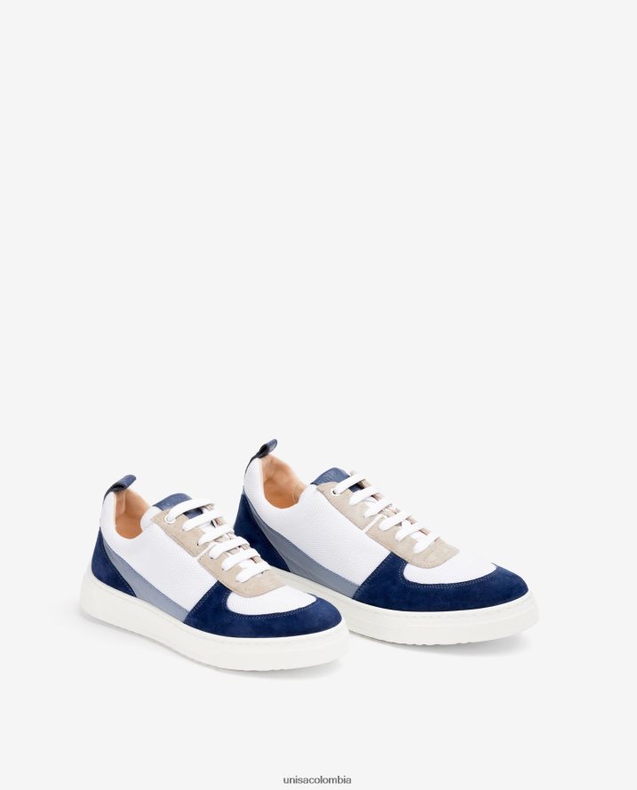 co Unisa unisexo zapatilla deportiva de tejido y ante moda F0X80H659