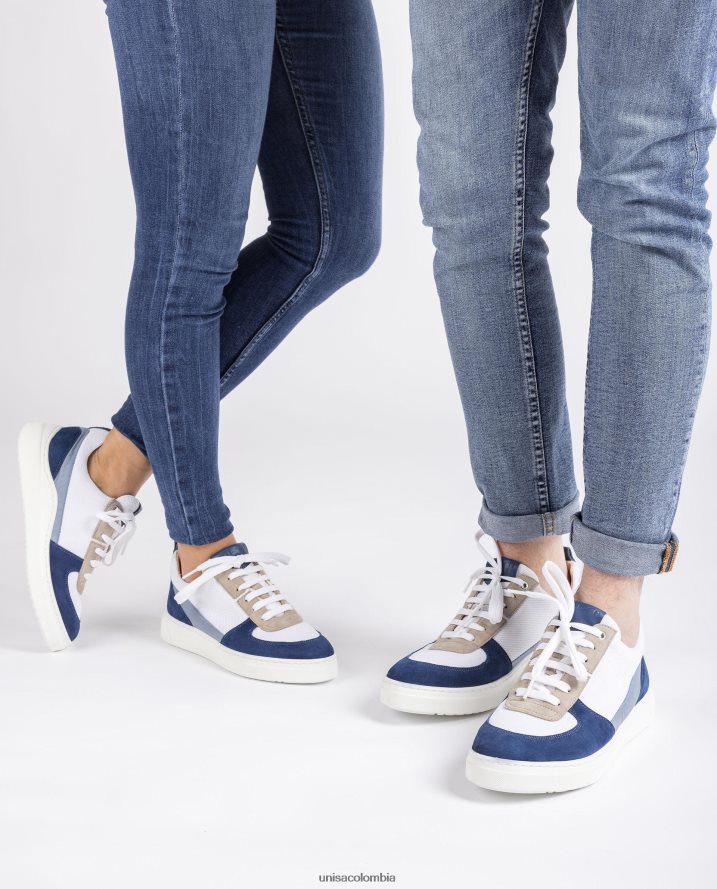 co Unisa unisexo zapatilla deportiva de tejido y ante moda F0X80H659