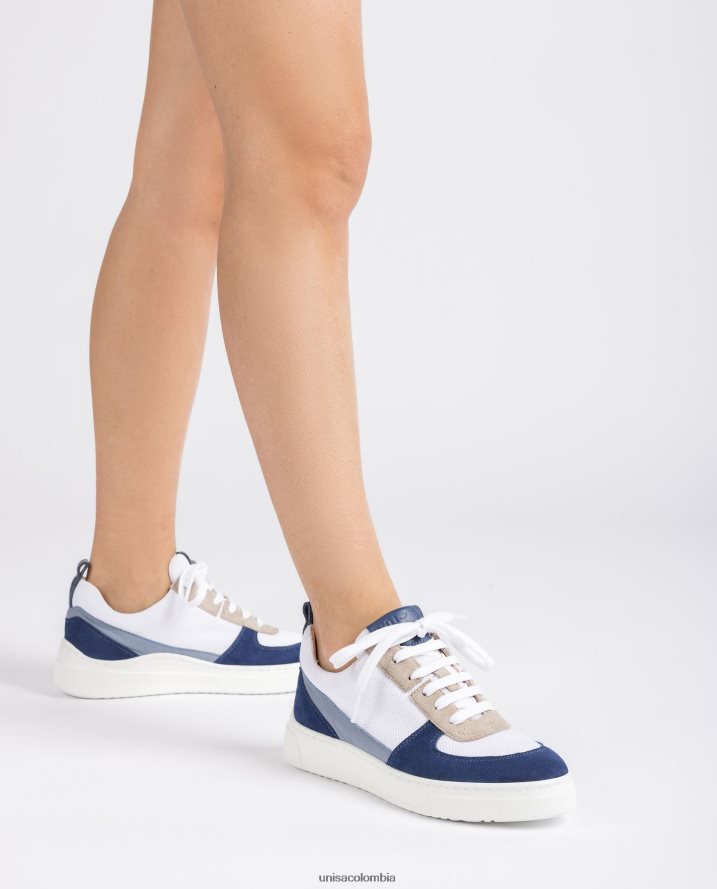 co Unisa unisexo zapatilla deportiva de tejido y ante moda F0X80H659