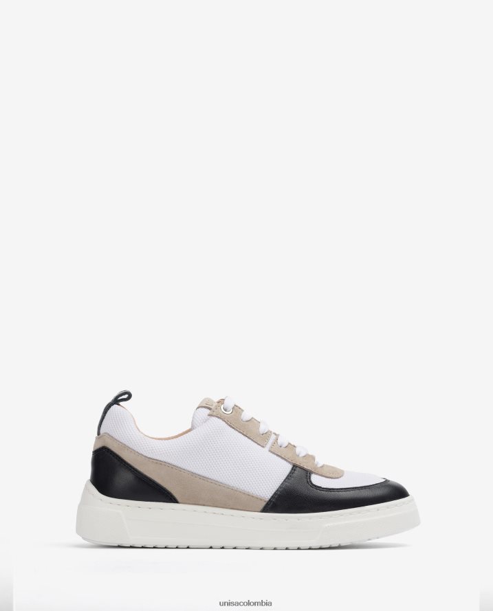 co Unisa unisexo zapato deportivo de tela y piel agraciado F0X80H661
