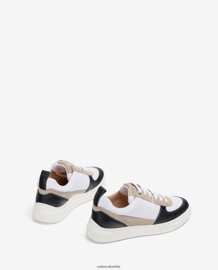 co Unisa unisexo zapato deportivo de tela y piel agraciado F0X80H661