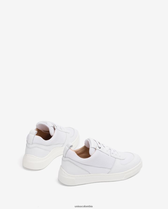 co Unisa unisexo zapato deportivo de tela y piel moda F0X80H660