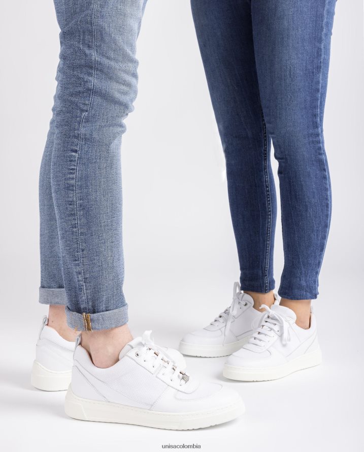 co Unisa unisexo zapato deportivo de tela y piel moda F0X80H660